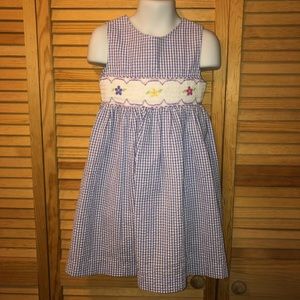 Rare Editions Smocking Dress